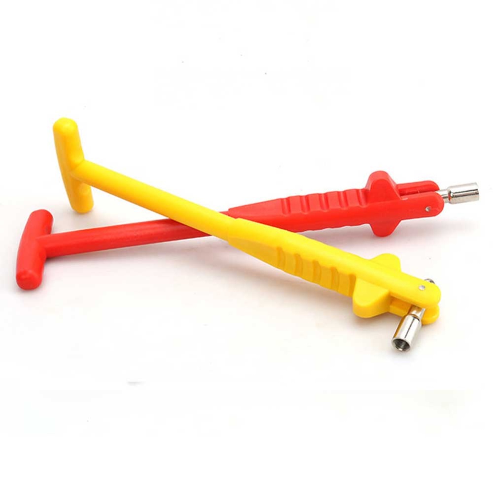 Tire Valve Stem Single Core Removal Tool Remover Installer for Motorcycle Tube Car Repair; yellow - Image 2