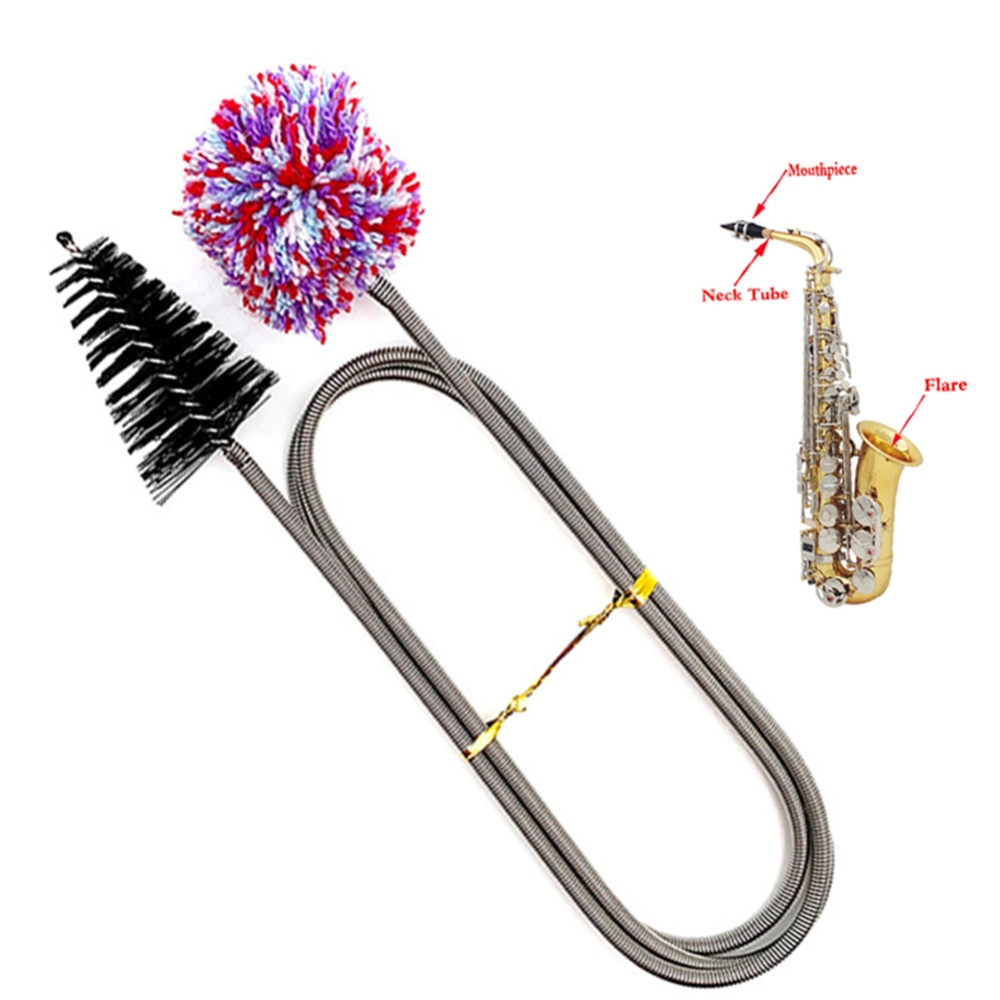 Cleaning Brush Saxophone Dual-head Multi-purpose 90cm - Image 3