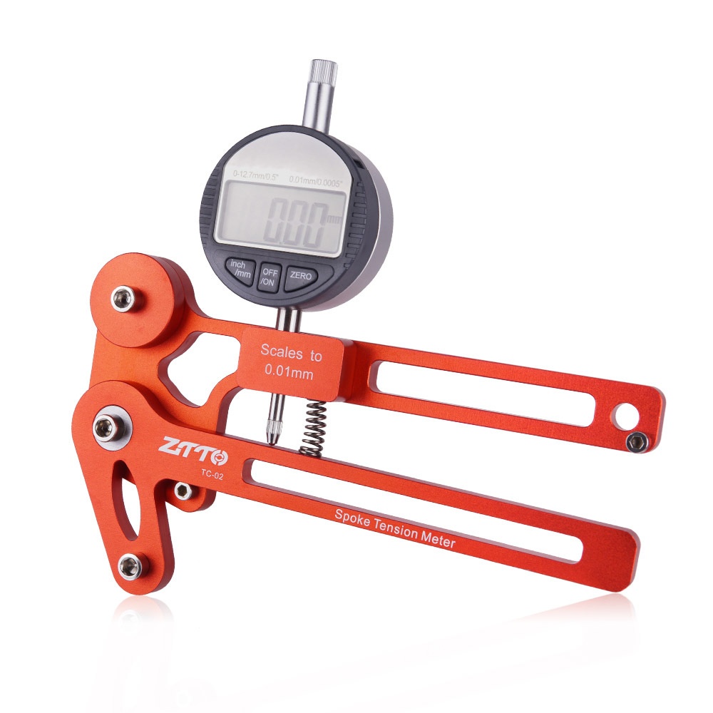 ZTTO Bicycle Tension Meter Electronic Precision Spokes Checker Bike Tensioner meter red - Image 3