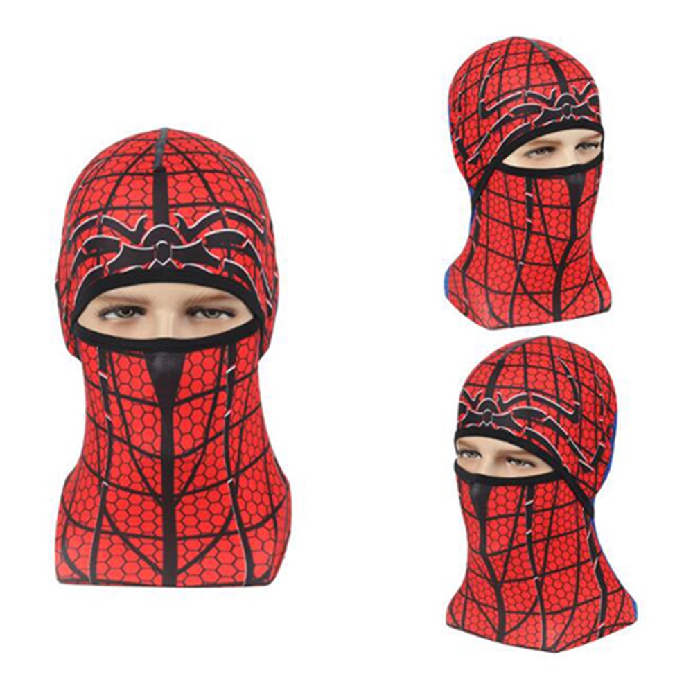 Sports Headwear Motorcycle Riding Headgear Magic Sport Scarf Full Face Mask Balaclava One size_Spider C - Image 2