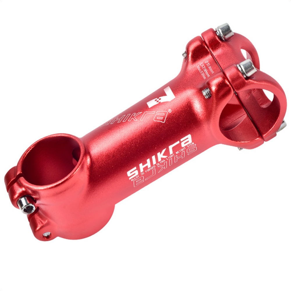 Bike Stem MTB 31.8*45/55/65/70/80/90/100/110mm Short StemBicycle part 90MM 7 degrees red white label - Image 3