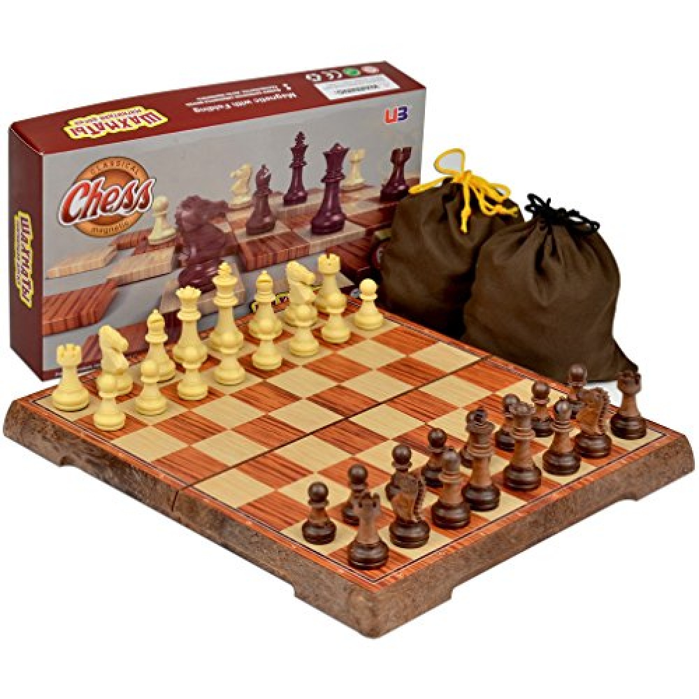 Full Sized Large Magnetic Chess Set - 9.5` - Image 3