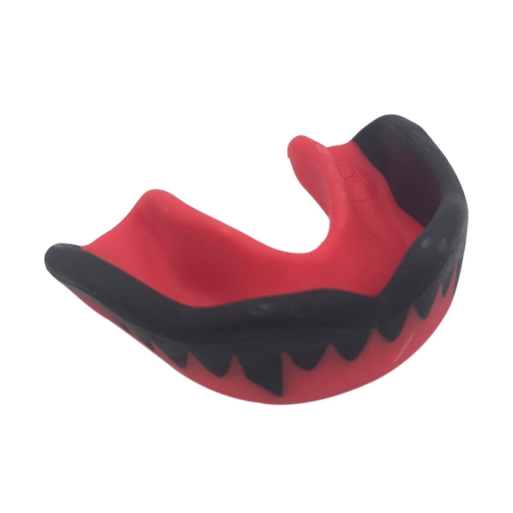 Adult Mouthguard Mouth Guard Teeth Protect for Boxing Football Basketball Karate Muay Thai Safety Protection Red black - Image 3