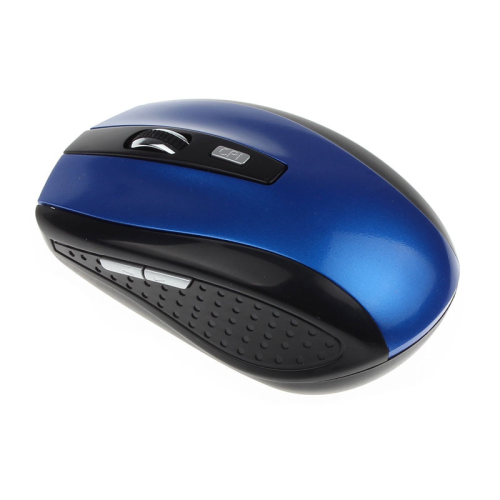 2.4ghz Wireless Gaming Mouse 6 Keys Usb Receiver Gamer For Pc Laptop Desktop Professional Computer Blue - Image 2