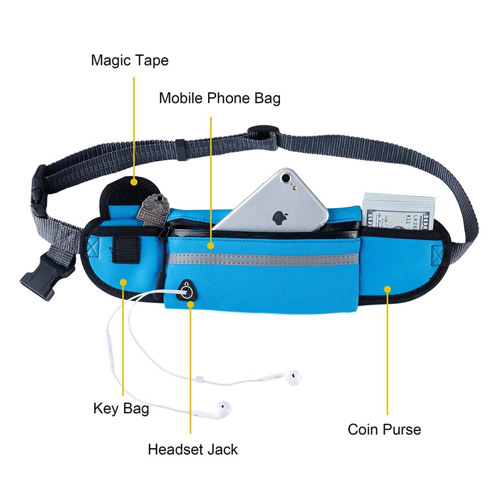 Multifunction Waterproof Retractable Dog Leash with Waist Bag for Outdoor Pet Sports Running - Image 2