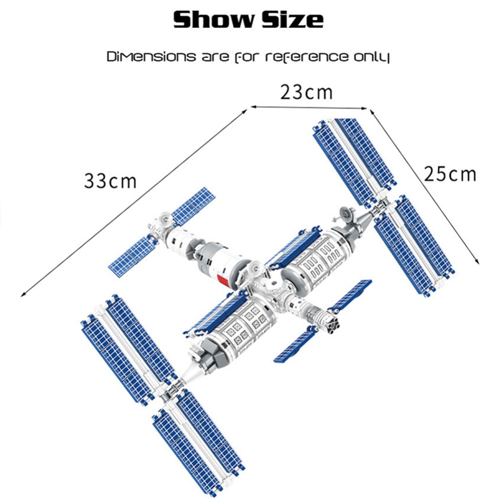 Sembo Technical Aerospace Space Station Building Blocks Toys Moc Universe Model Bricks Assembled Educational Gifts For Children QLD2660 - Image 3