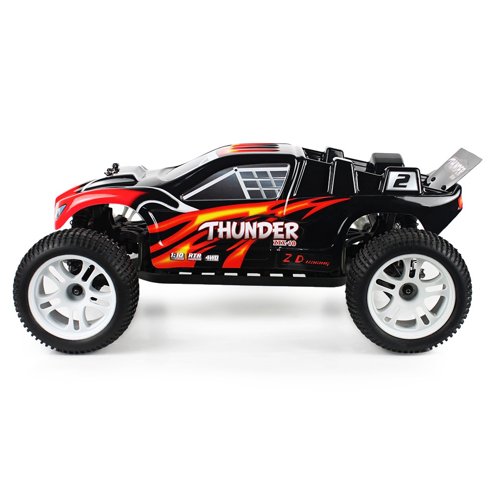 ZD Racing 9104 Brushless Thunder ZTX-10 1/10 2.4G 4WD RC Car Red black - Image 3