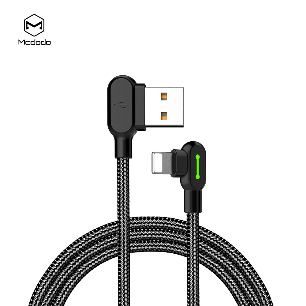 Mcdodo Buttom Series 8 Pin Charging Game Cable black_CA-4670-1.2m - Image 3