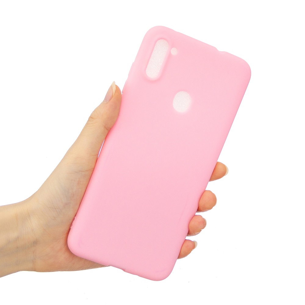 For Samsung A01/ A11/A21/A41/A51/A71/A81/A91 Mobile Phone Case Lovely Candy Color Matte TPU Anti-scratch Non-slip Protective Cover Back 5 da - Image 2