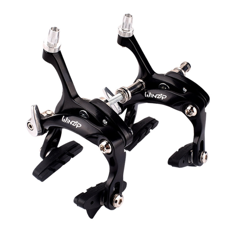 Highway Brake Caliper Rode Bike C Calipers Dual-Pivot U-shape Accessories black_Set before and after the clamp - Image 2