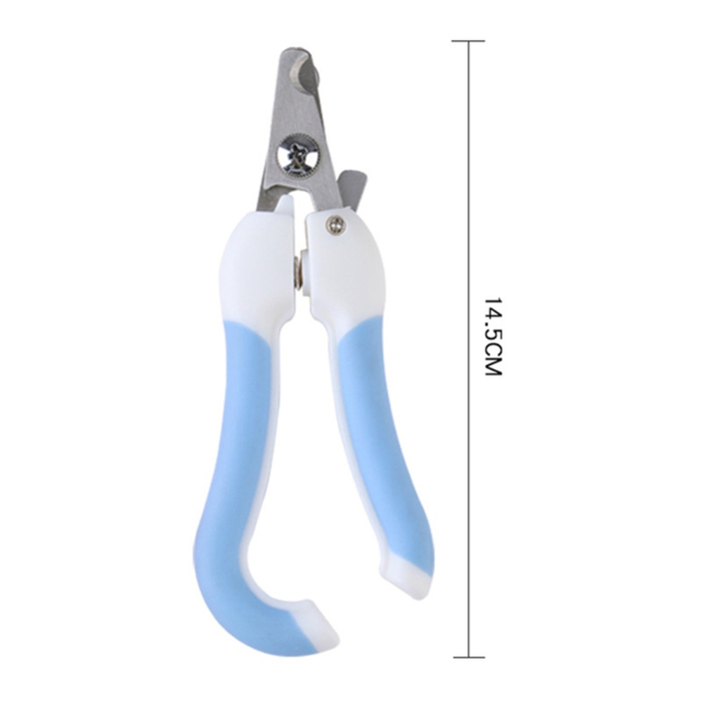 Pets Nail Clipper Set With File Baffle For Dogs Cats Efficient Labor-saving Spring Design High Hardness Grooming Tool Supplies Card case Sma