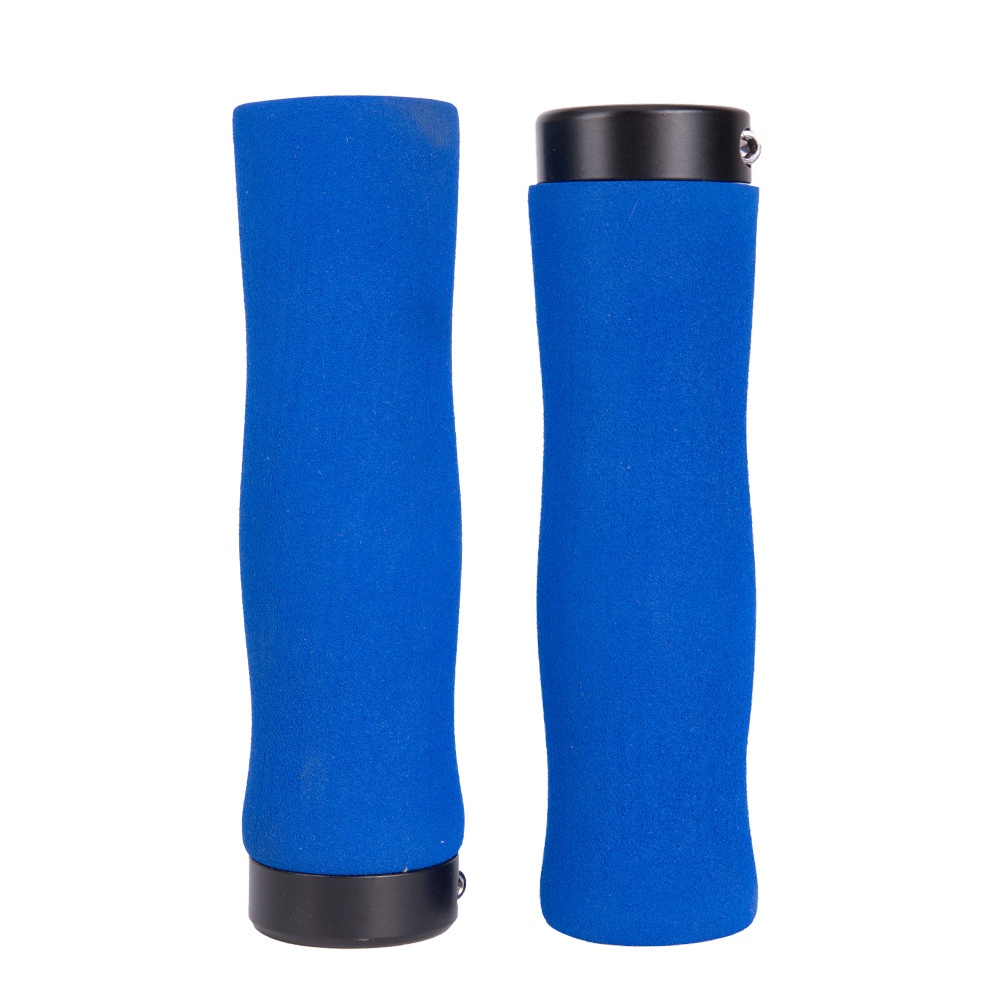ZTTO Bicycle Handle Grip Sponge Cover Soft Comfortable Bike Plug blue