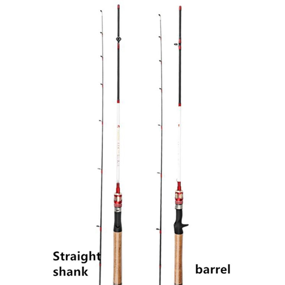 1.68/1.98m Lightweight Fishing Rod Carbon Solid Short Pole Bream Snapper Straight shank - Image 3