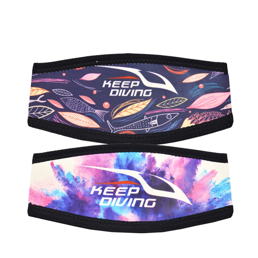 Diving Hairband Double-sided Printing Anti-wrapped Hair Protection Cover Equipment Surf island - Image 3