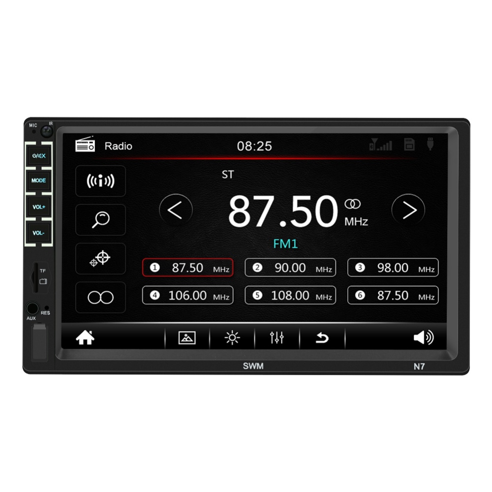 N7 2DIN 7 inches HD Car Bluetooth MP5 Player USB Flash Disk Radio Video Display Without camera - Image 3