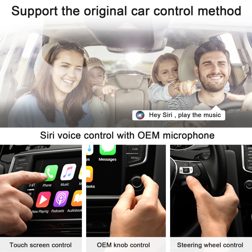 Usb Wireless Adapter for Carplay Dongle Plug-play 5ghz Wifi Phone Bluetooth - Image 2