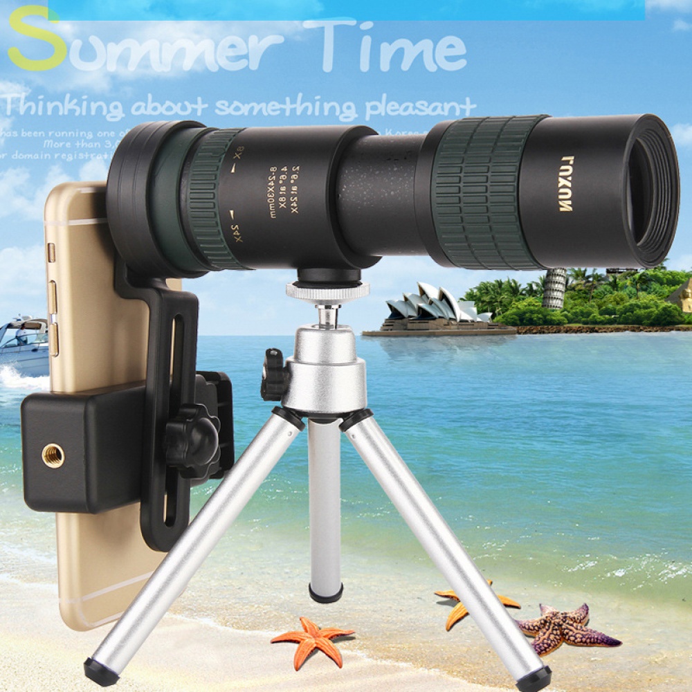 Binoculars High Power HD Zoom Monocular Precise Telescope Pocket Binoculo Hunting Optical Prism Scope Phone Lens As shown - Image 3