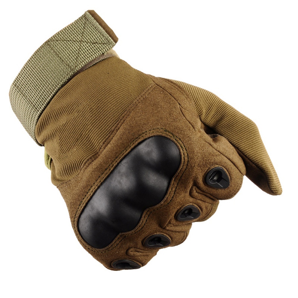 Tactical Operator Military Pro Anti-skid Gloves Outdoor Cycling Hiking Full Cover Finger Sport Glove Black _L - Image 2