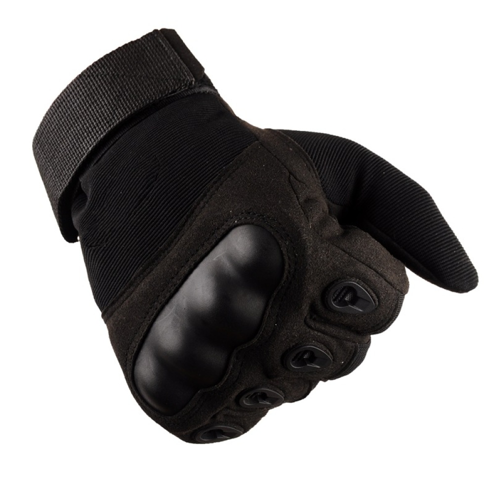 Tactical Operator Military Pro Anti-skid Gloves Outdoor Cycling Hiking Full Cover Finger Sport Glove Black _L - Image 3