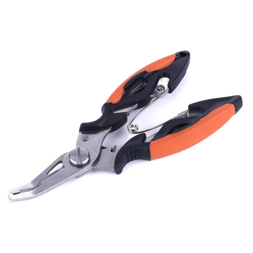 Multi-Functional Lightweight Stainless Steel Fishing Plier Hook Remover Tool blue_as shown - Image 3