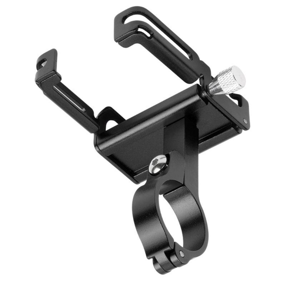 GUB Aluminum Alloy Bicycle Mobile Phone Holder Enhanced Four-claw Design Stand for Bike Electric Motorcycle black_Universal - Image 3