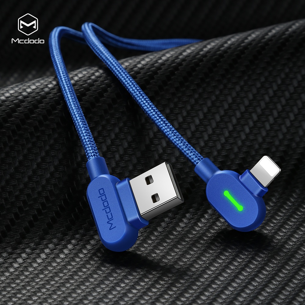 Mcdodo Buttom Series 8 Pin Charging Game Cable blue_CA-4671-1.2m - Image 3