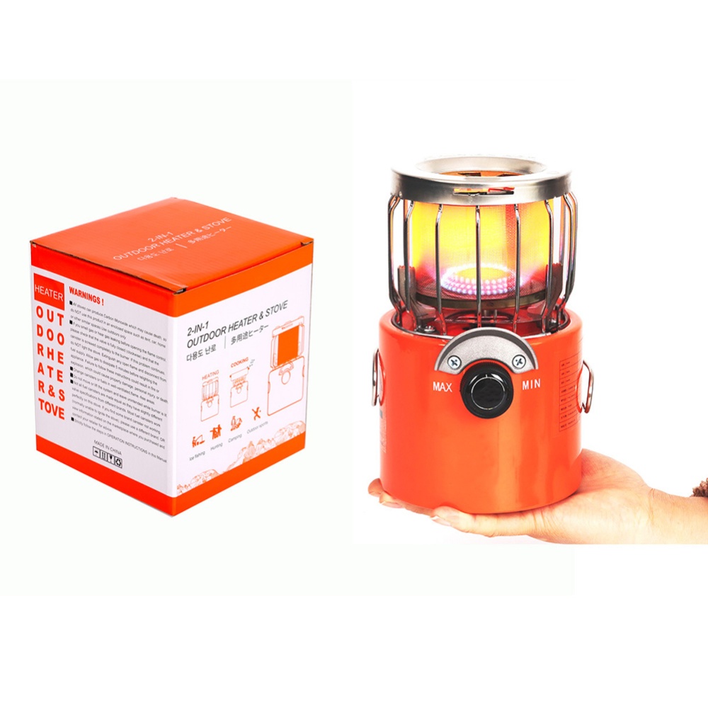 Outdoor Camping Mini Heater Stove Portable Liquefied Gas Grill - Image 2