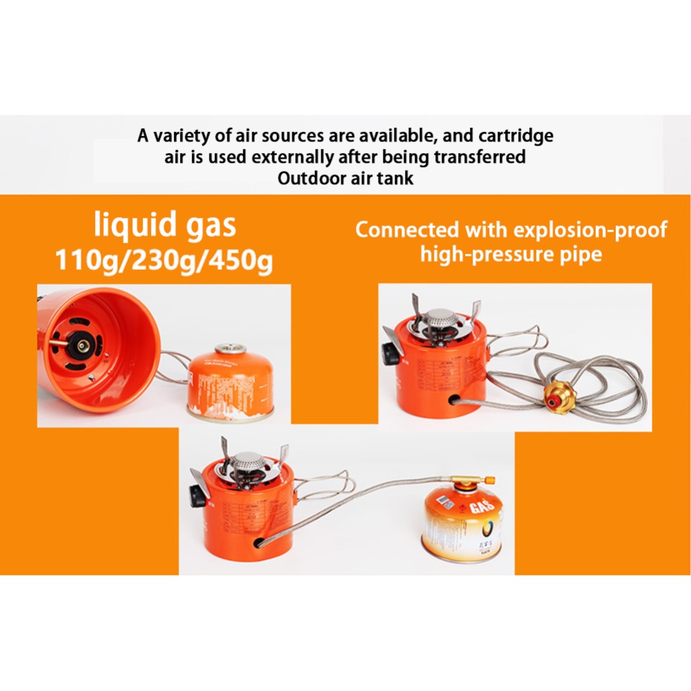 Outdoor Camping Mini Heater Stove Portable Liquefied Gas Grill - Image 3