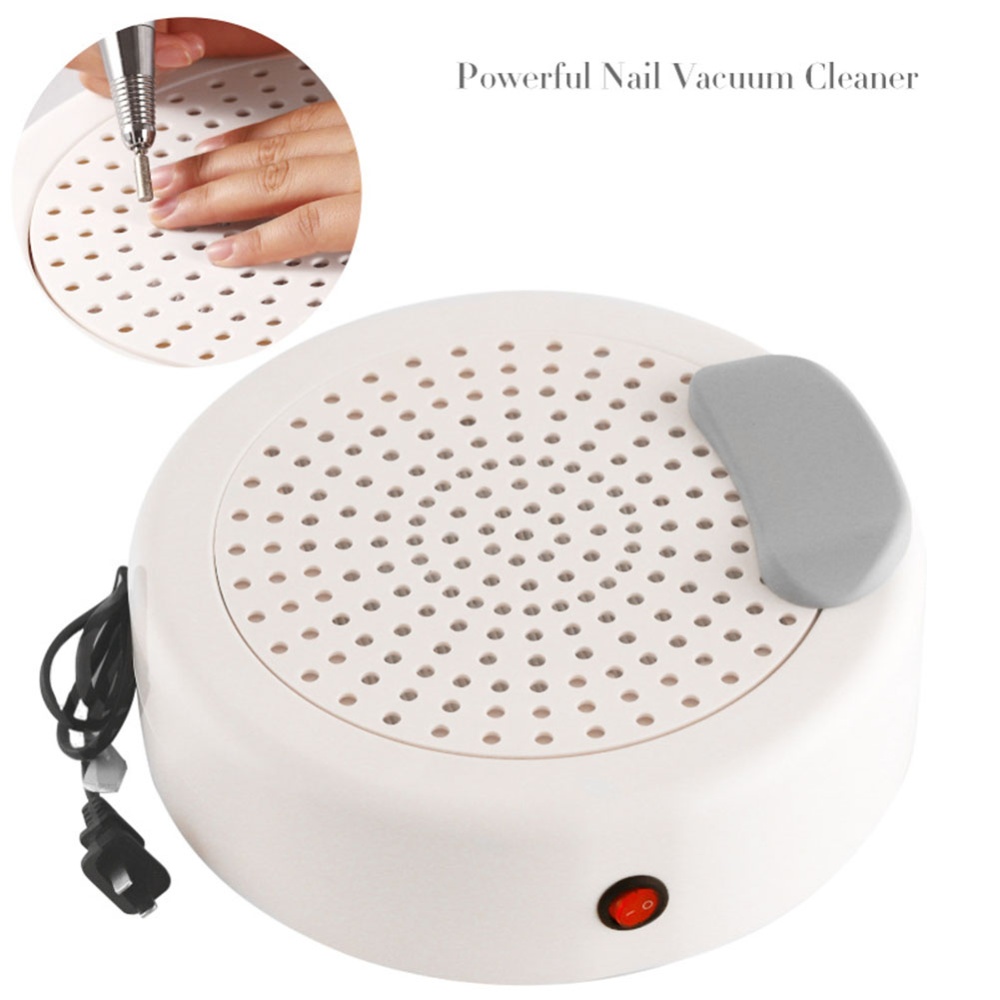 Nail Polisher Tool Vacuum Cleaner Mute Desktop With Filter cleaner cherry blossom pink - Image 2