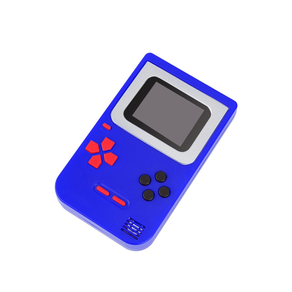 Game Console Q2 Handheld Host Built-in 268 Games 8 Bit Children's console Blue - Image 3