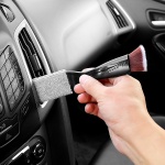 Cleaning Brush 2 In 1 Car Air-conditioner Outlet Tool Multi-purpose Dedusting Interior Washer Black 7882