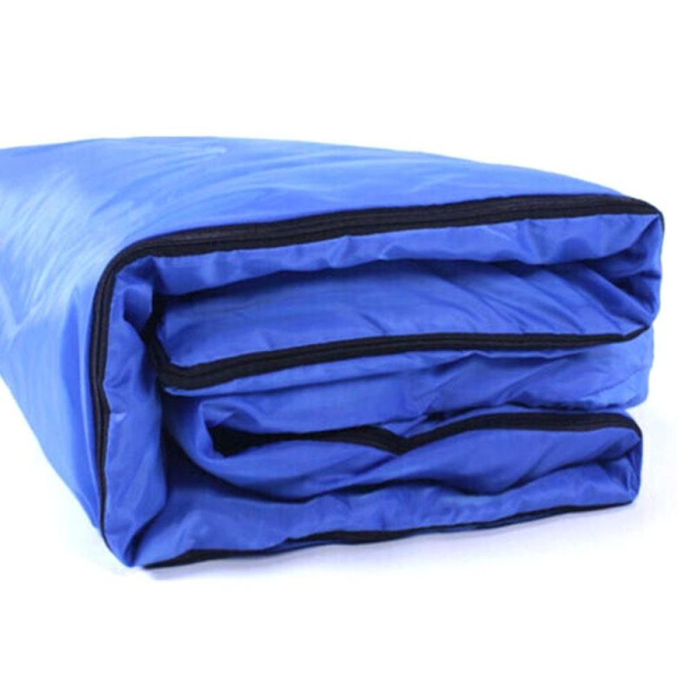 Multifuntional Envelope Sleeping Bag Warm Hooded Summer Bags Outdoor Camping Adult Travel Lazy Sleep blue - Image 3