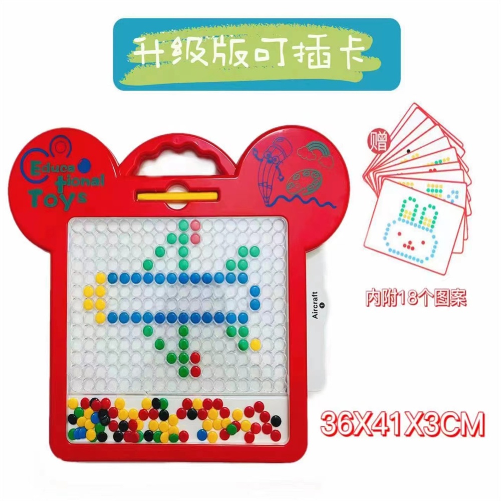 Magnetic Drawing Board For Kids Graffiti Doodle Learning Toys Birthday Gift Girls Boys large-red TSQ-66 - Image 2