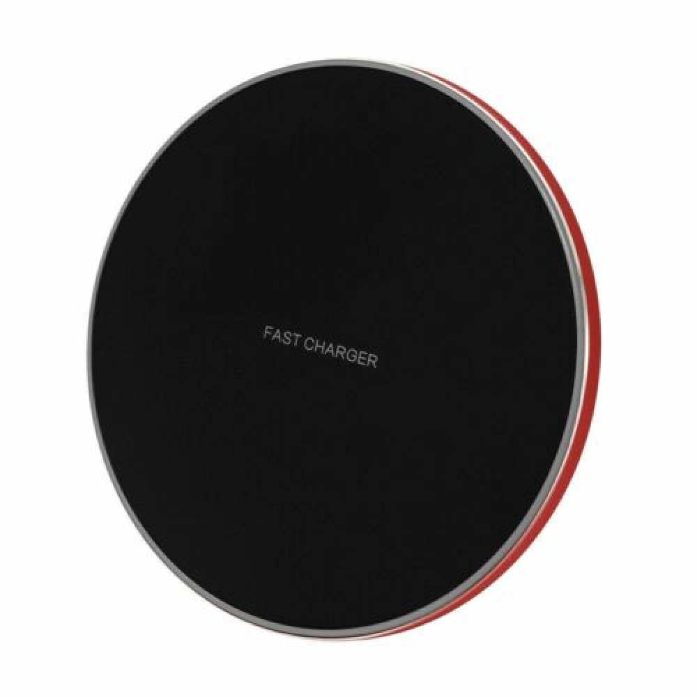 For Samsung Galaxy S8 S9 S10 Plus QI Wireless Charger Fast Charging Dock Mat Pad red - Image 3