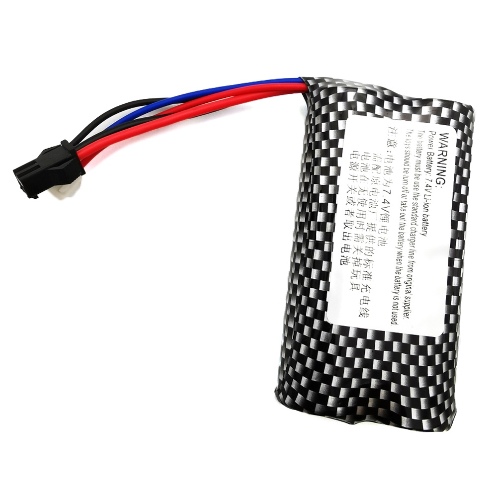 7.4V 1200mAh Lipo Battery For WPL B36 B36K C34 C34K MN90 MN90K MN91 MN91K MN45 MN45K MN99 MN96 MN99S RC Car as shown - Image 3