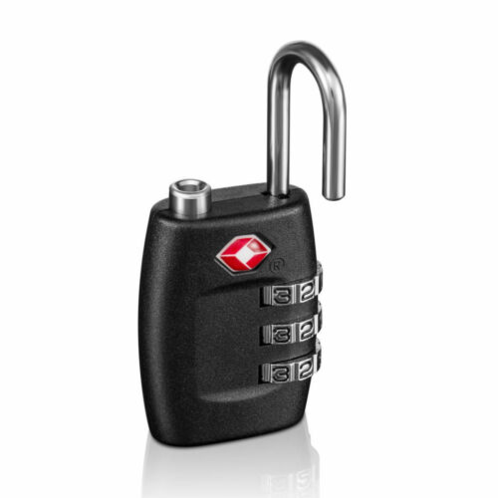 4Pcs TSA Approved Luggage Lock Travel 3 Digit Combination Suitcase Padlock Reset As shown - Image 3