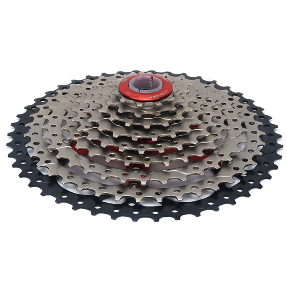 9 Speed 46T Single Mountain Bikes Mtb Wide Ratio Bicycle Cassette 27S46T - Image 3