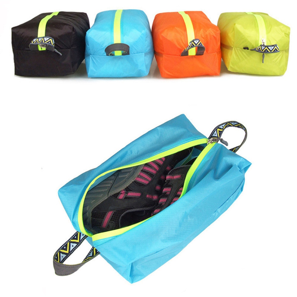 Outdoor Travel Light Shoes XL Storage Bag Portable Waterproof Laundry Wash Orange _XL - Image 3