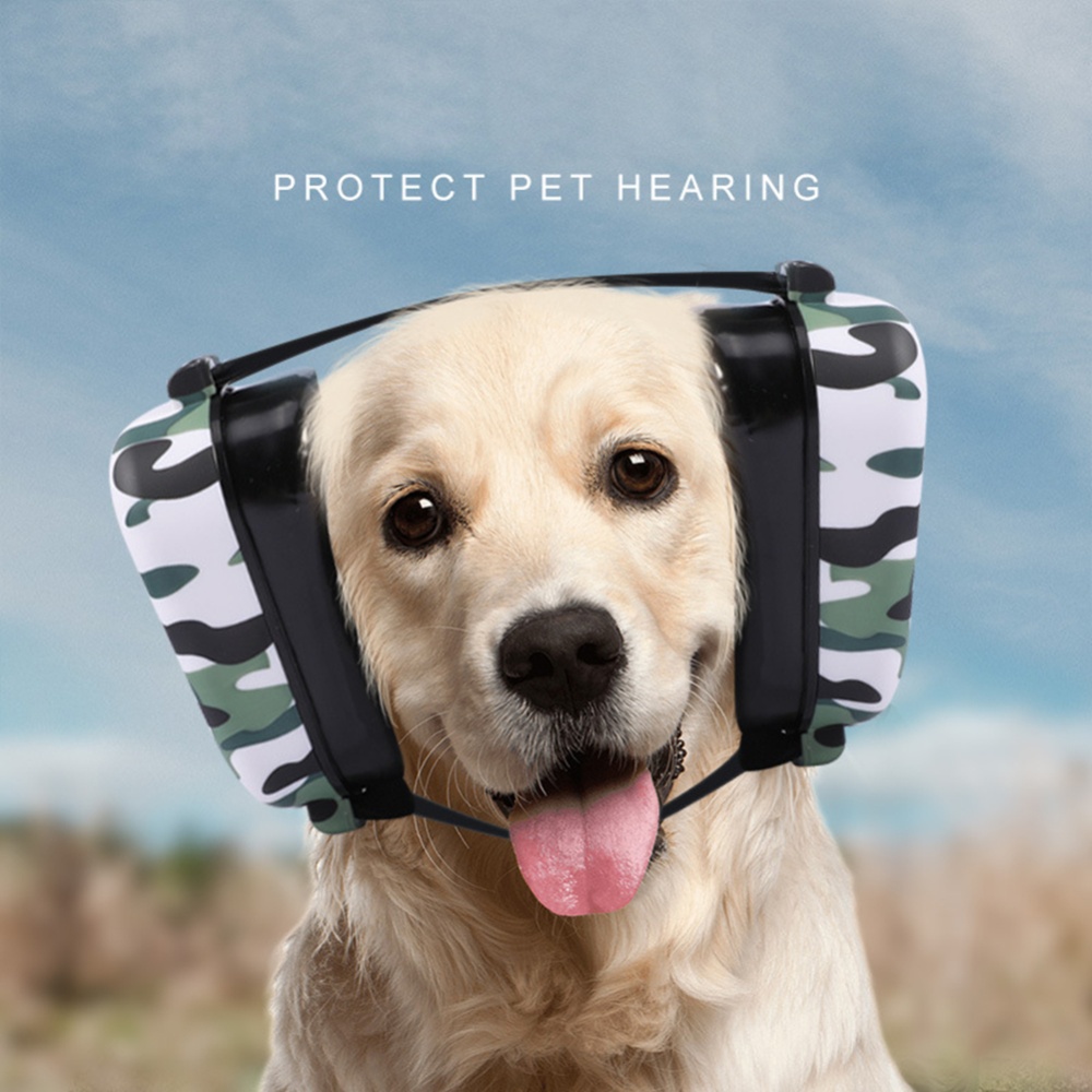 Pet Dog Earmuffs Anti-noise Adjustable Headband Head-worn Hearing Protection Supplies Black - Image 3