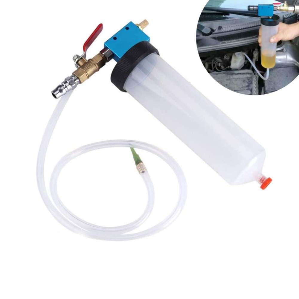 300cc Brake Fluid Extractor Pneumatic Oil Change Replacement Tool Equipment Kit For Car Motorcycle as picture show - Image 3