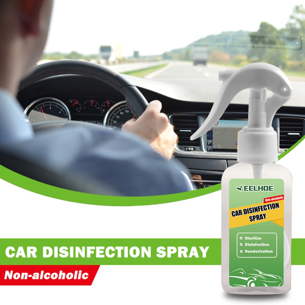 100ml Car Disinfection Spray Sanitizer Non-alcoholic Deodorization Long Lasting Freshen Air - Image 2