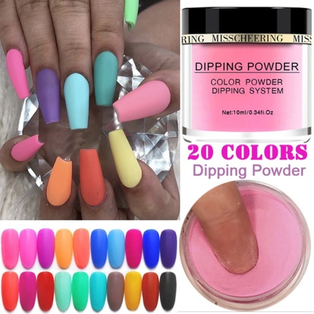 Matte Color Manicure Powder Nail Dipping Art Decorations 05 - Image 3