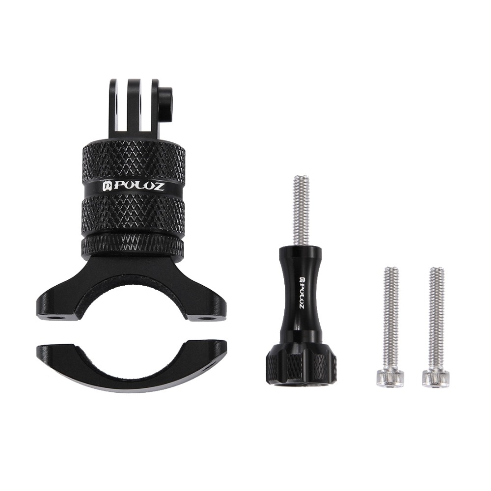 PULUZ 360 Degree Rotation Bike Aluminum Handlebar Adapter Mount for GoPro Hero4/5/6 black - Image 3