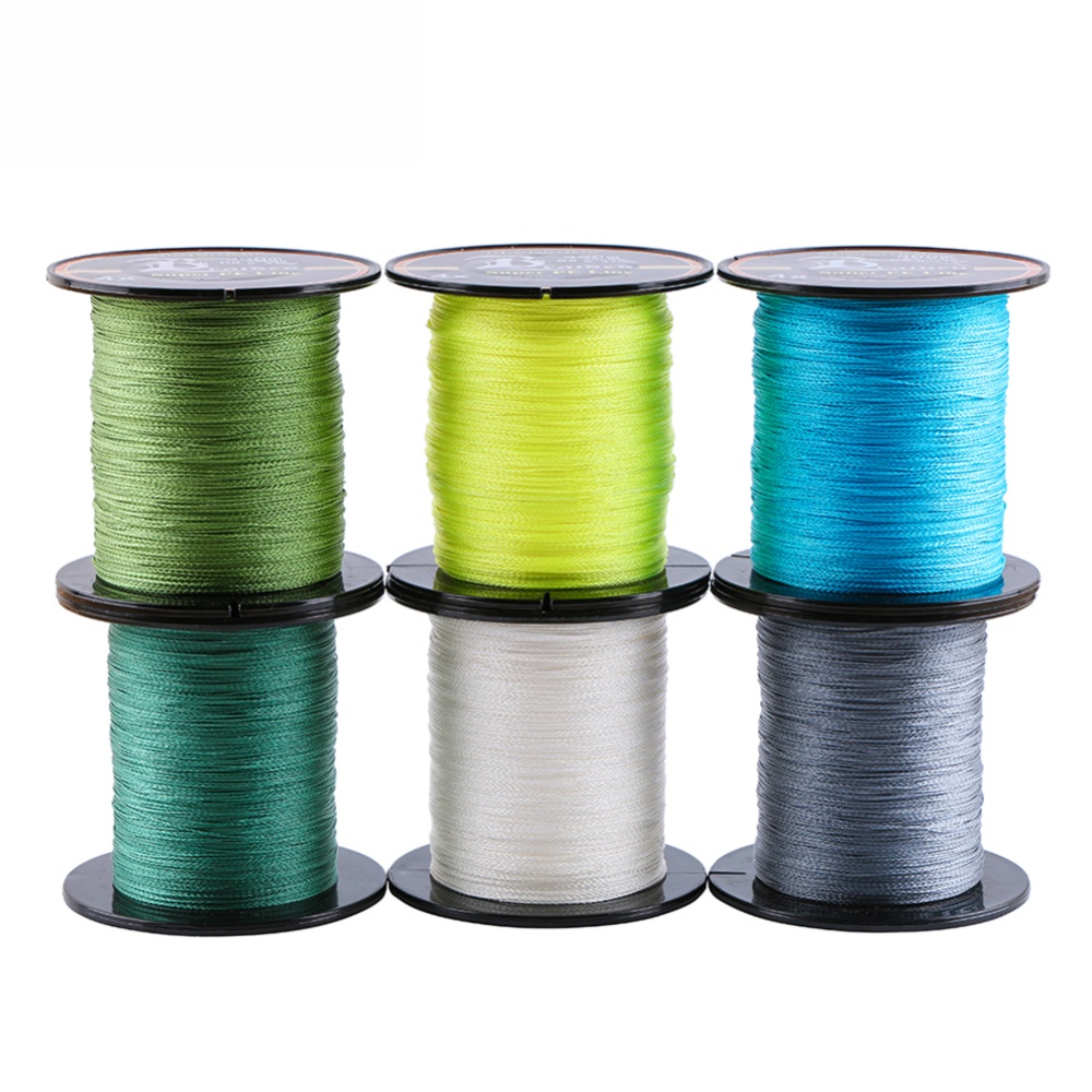 Strong Professional 300m/328yds 4 Braid Single Color Fishing Line - Gray 0.10mm-12lb - Image 2