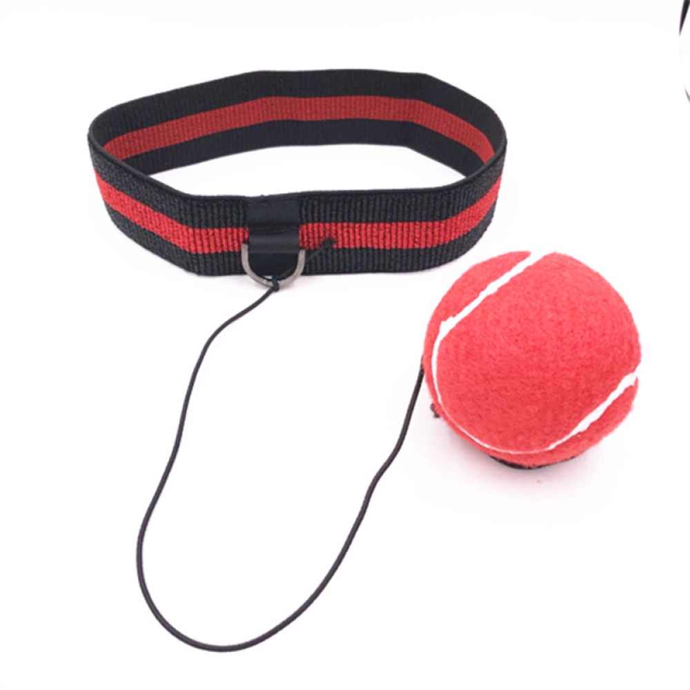 Boxing Head-mounted Speed Punch Ball Boxer Raising Reaction Force Hand Eye Training Set Stress Gym Exercise random - Image 3