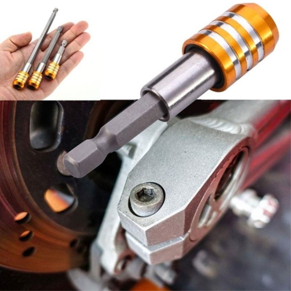 3pcs/set Screwdriver Extension Bit Sleeve Post Fast Transfer Lever Stainless Steel 1/4 First Batch 3pcs - Image 3