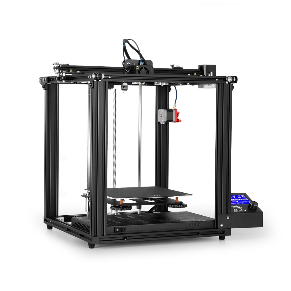 3D Ender-5 Pro Upgraded Printer Pre-installed Kit Black EU Plug black_Australian regulations - Image 3