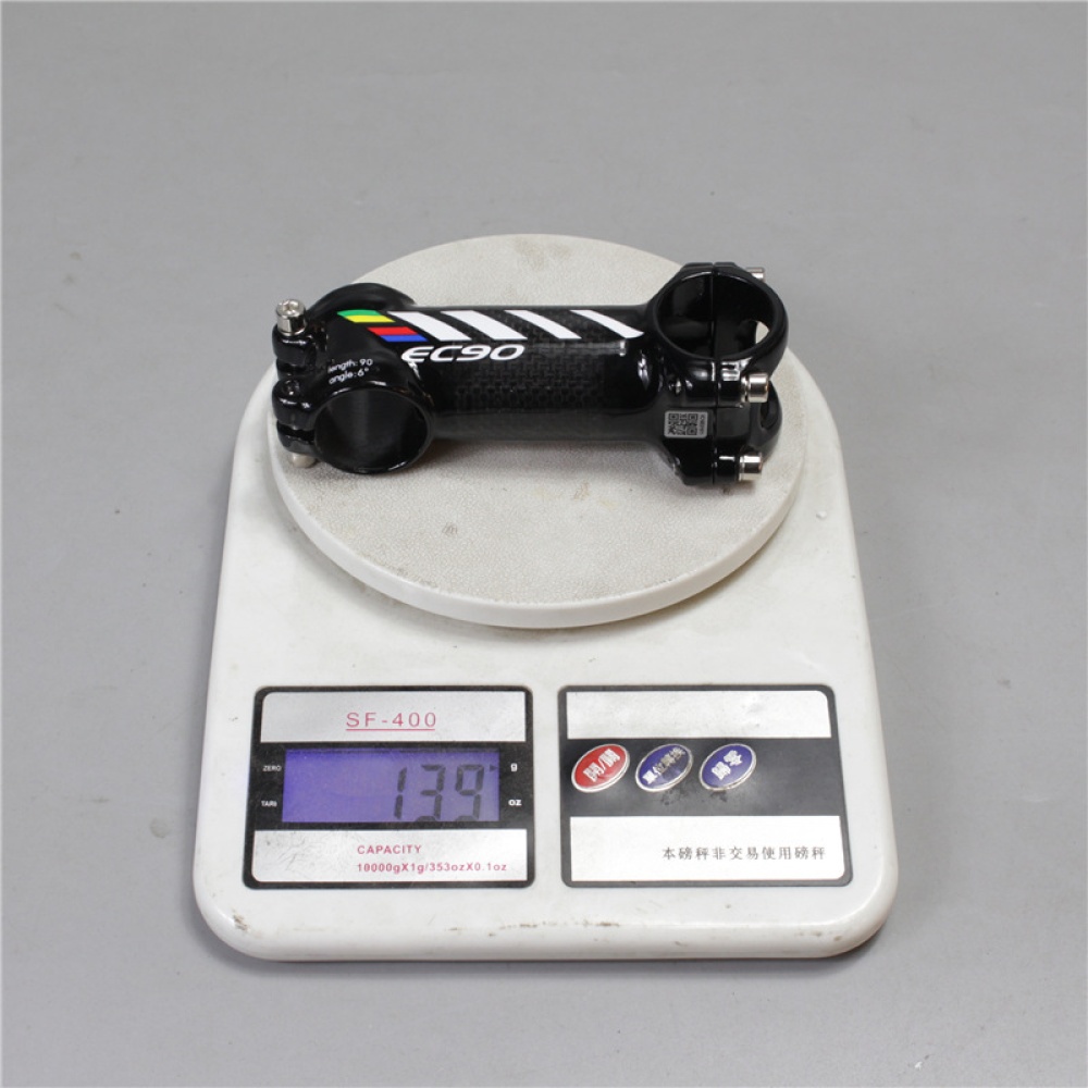 EC90 Aluminum Alloy + Carbon Fiber Riser Rod Stem Scale-free Bicycle Super-light Handle 60MM - Image 3