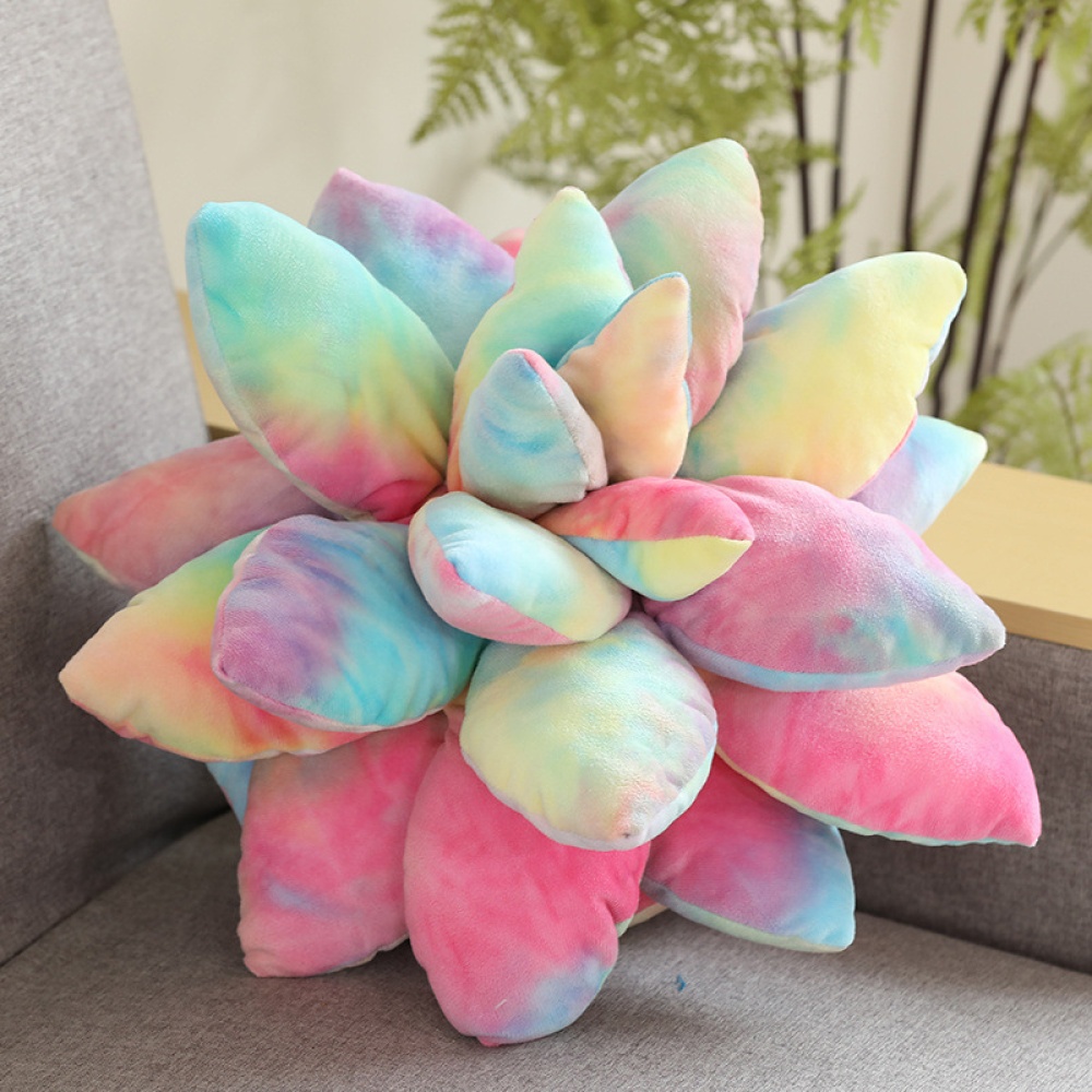 PP Cotton Artificial Plant Succulent Pillow Household Decorative Ornaments Colorful