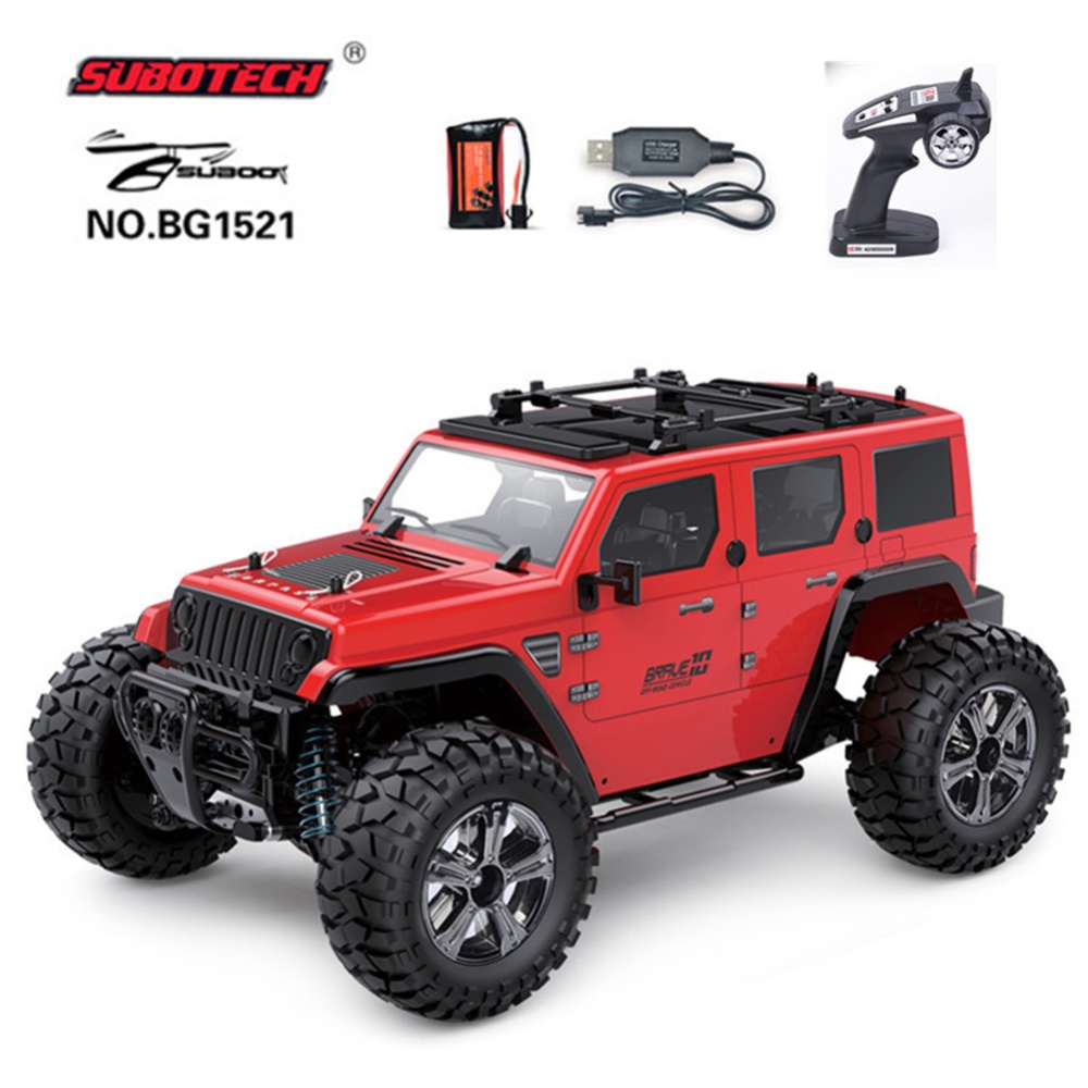 Bg1521 1:14 Remote Control Car 2.4g 4wd 22km/h High-speed Electric Racing RC Buggy for Boys Silver - Image 3